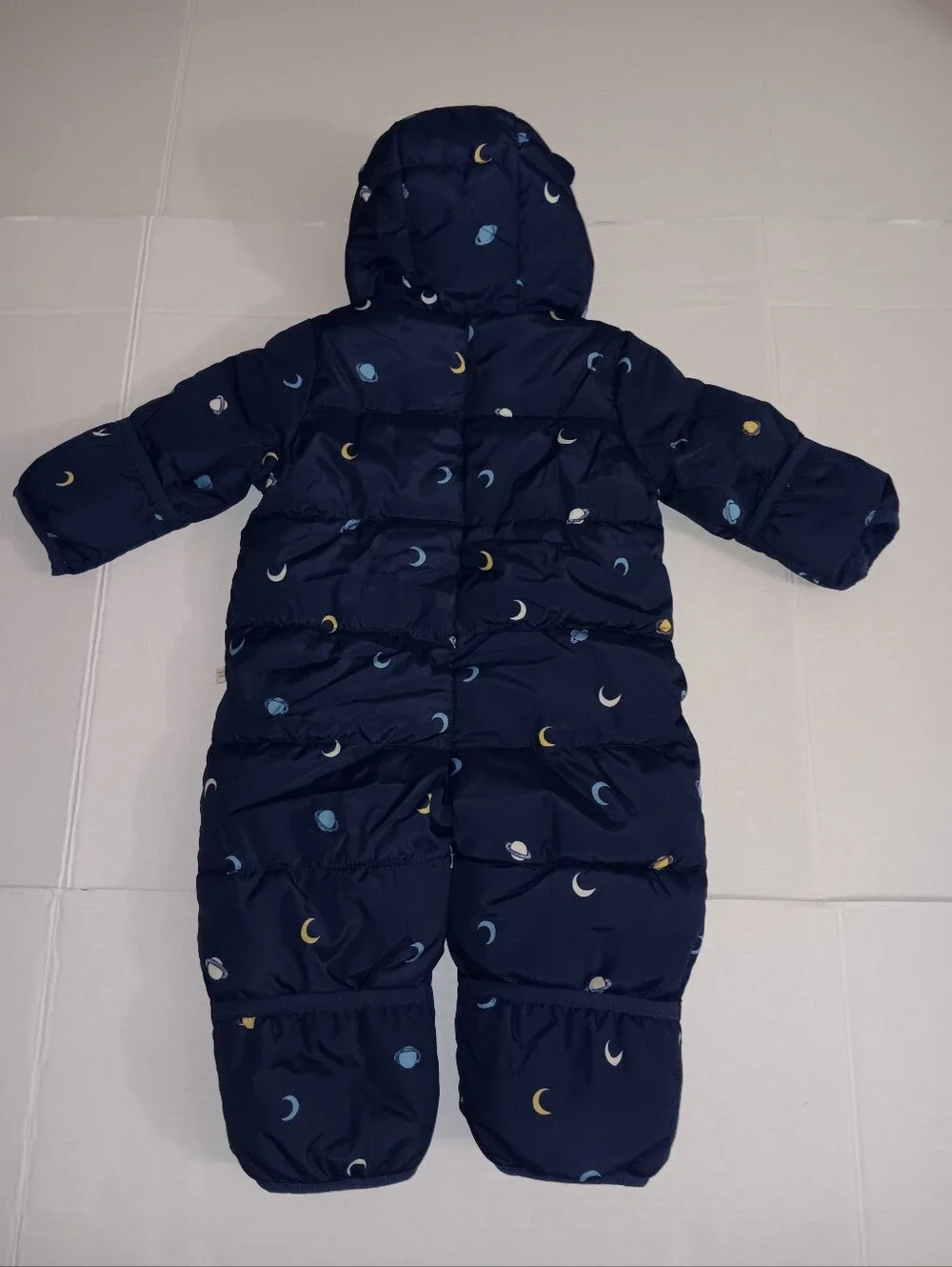 BABY GAP 0-3 MONTHS COLD CONTROL MAX ASTROLOGY GRAPHIC  SNOWSUIT